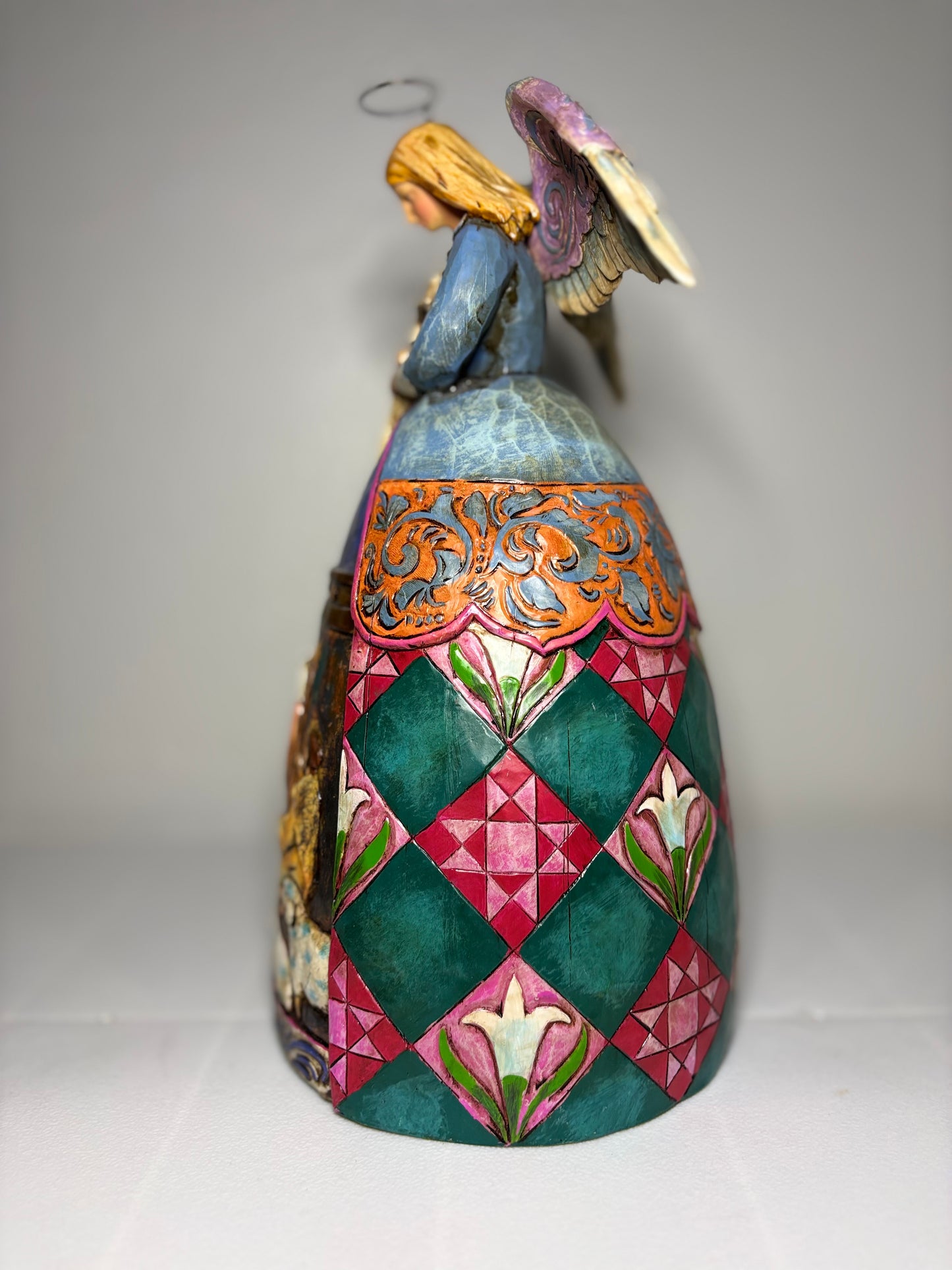 Jim Shore “A Star Shall Guide Us” Nativity Angel – Retired 11” Figurine