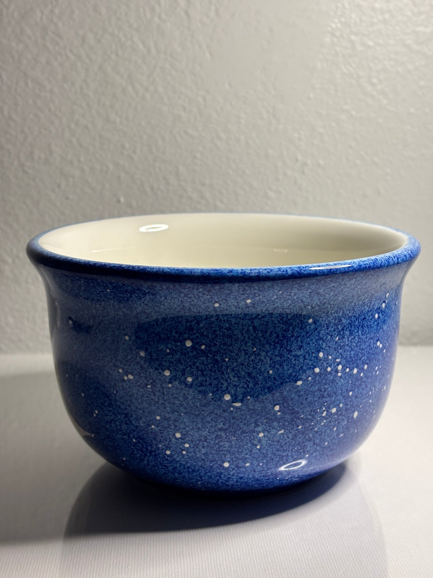 Festive Blue Snowman Bowl – 6"x6"x4"