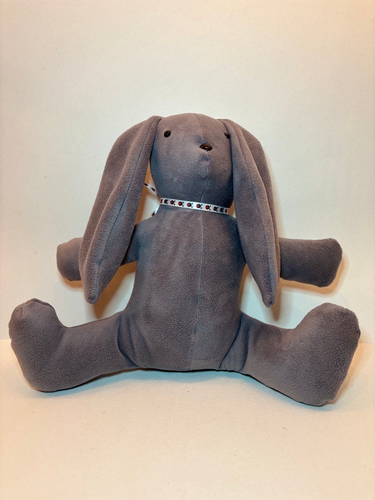 Shadow Bunny — Handmade 18" Plush Keepsake