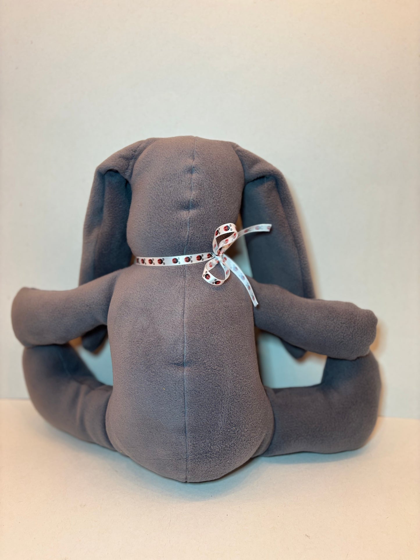Shadow Bunny — Handmade 18" Plush Keepsake