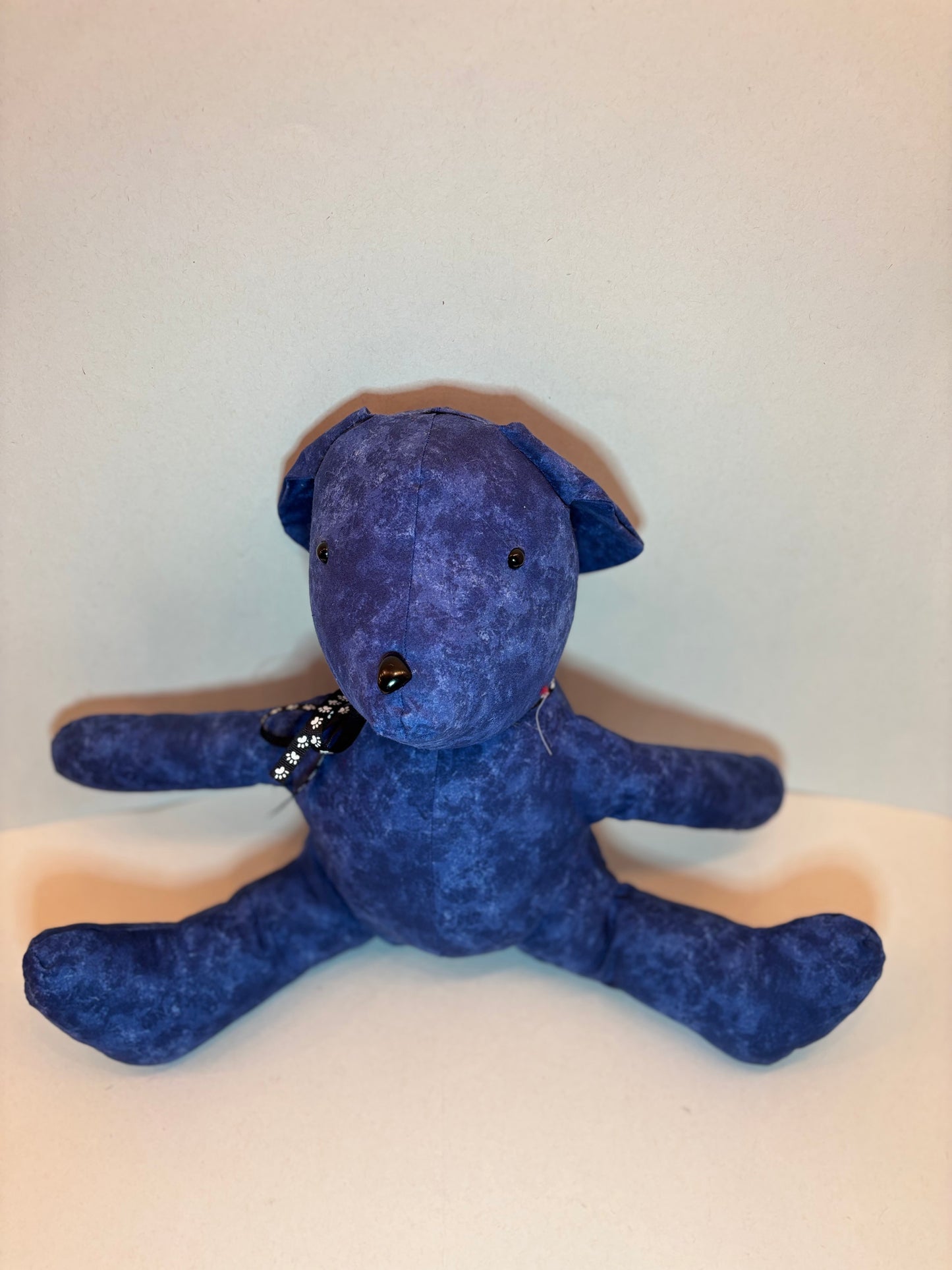 Indigo Dreams Handmade Memory Bear 18" Stuffed