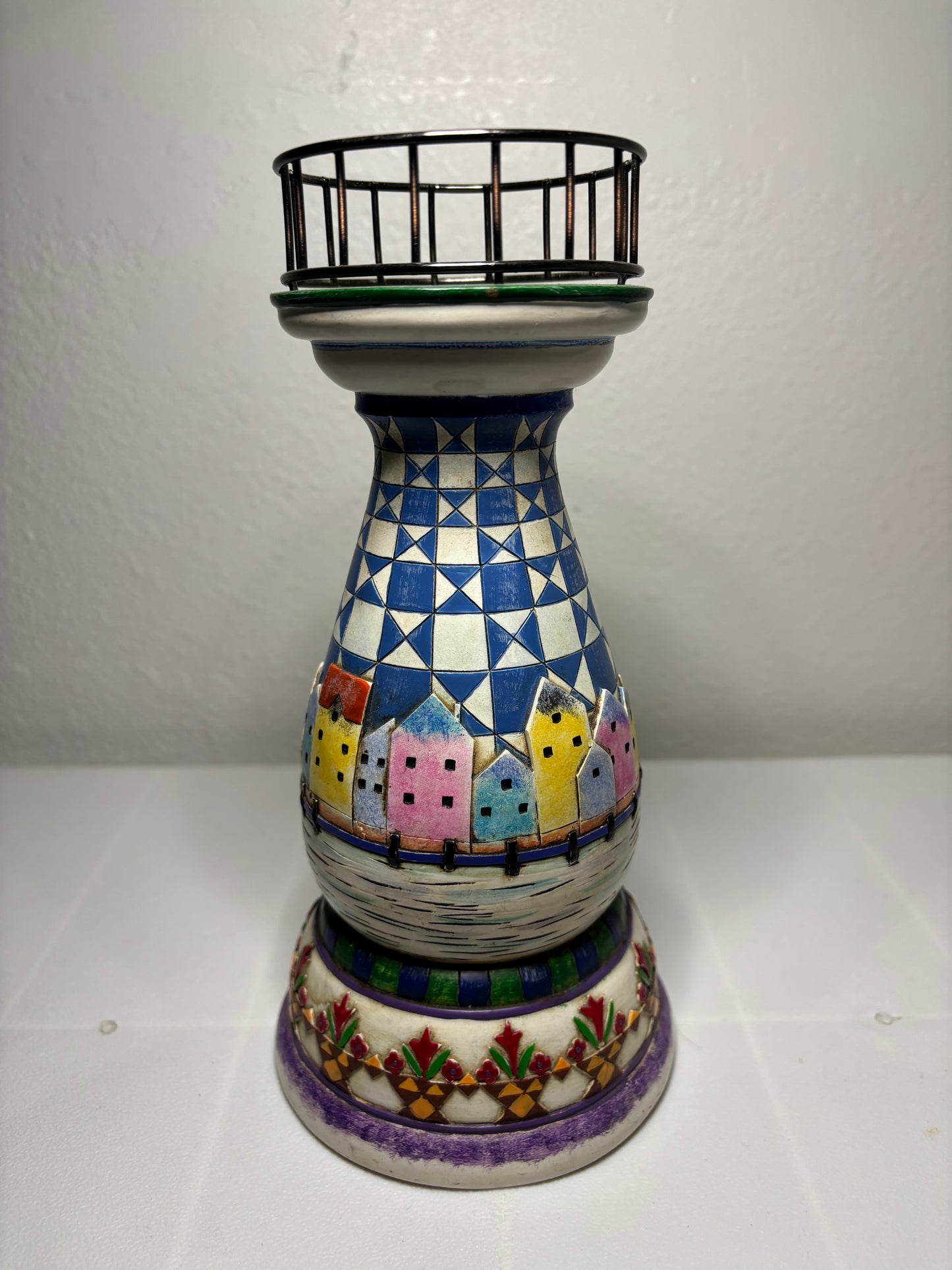 Jim Shore Coastal Lighthouse Figurine – Hand-Painted Seaside Village Scene