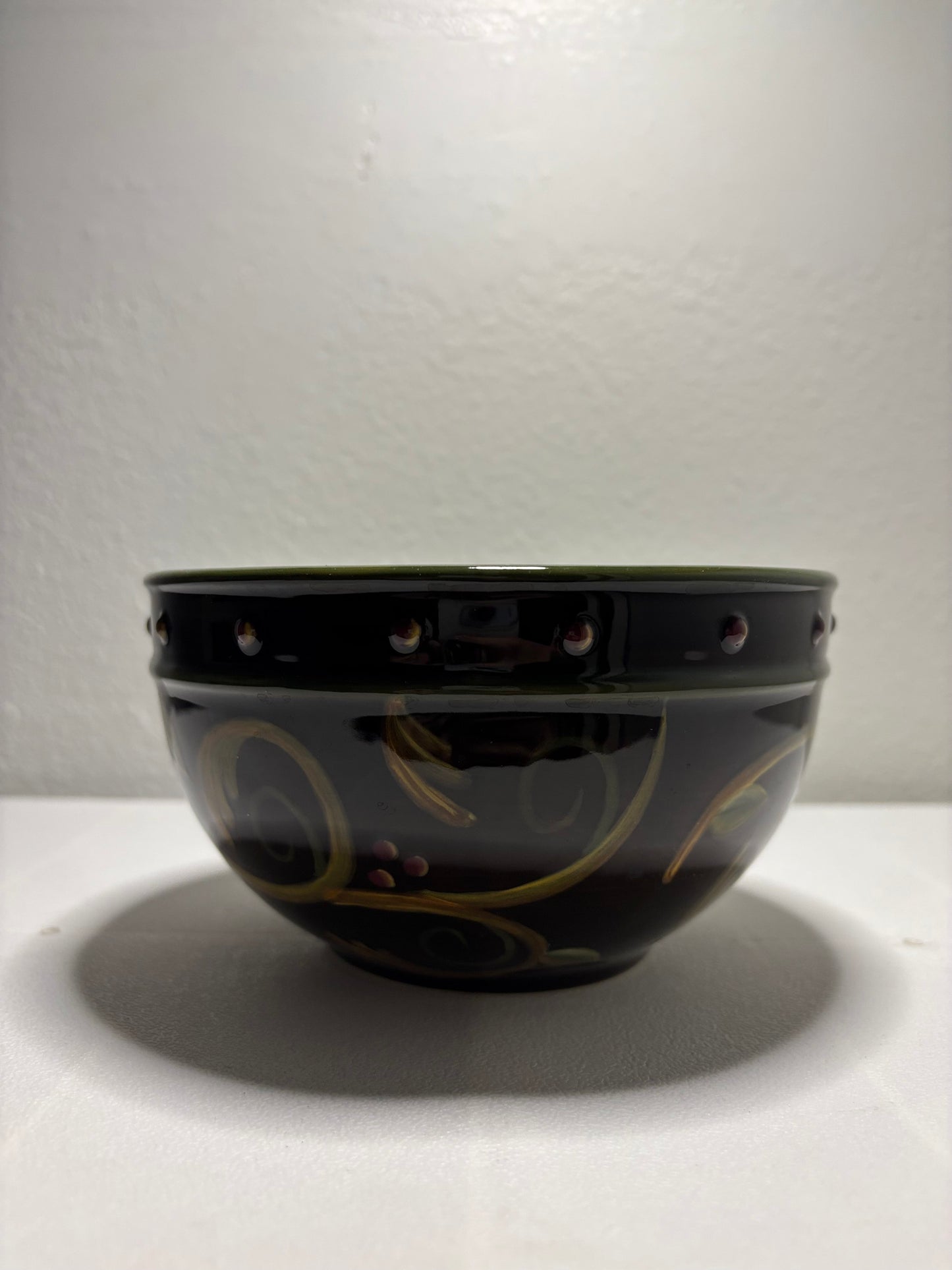 Chocolate Berries Bowl & Plate Set – 2003 Deb Hrabik for Demdaco