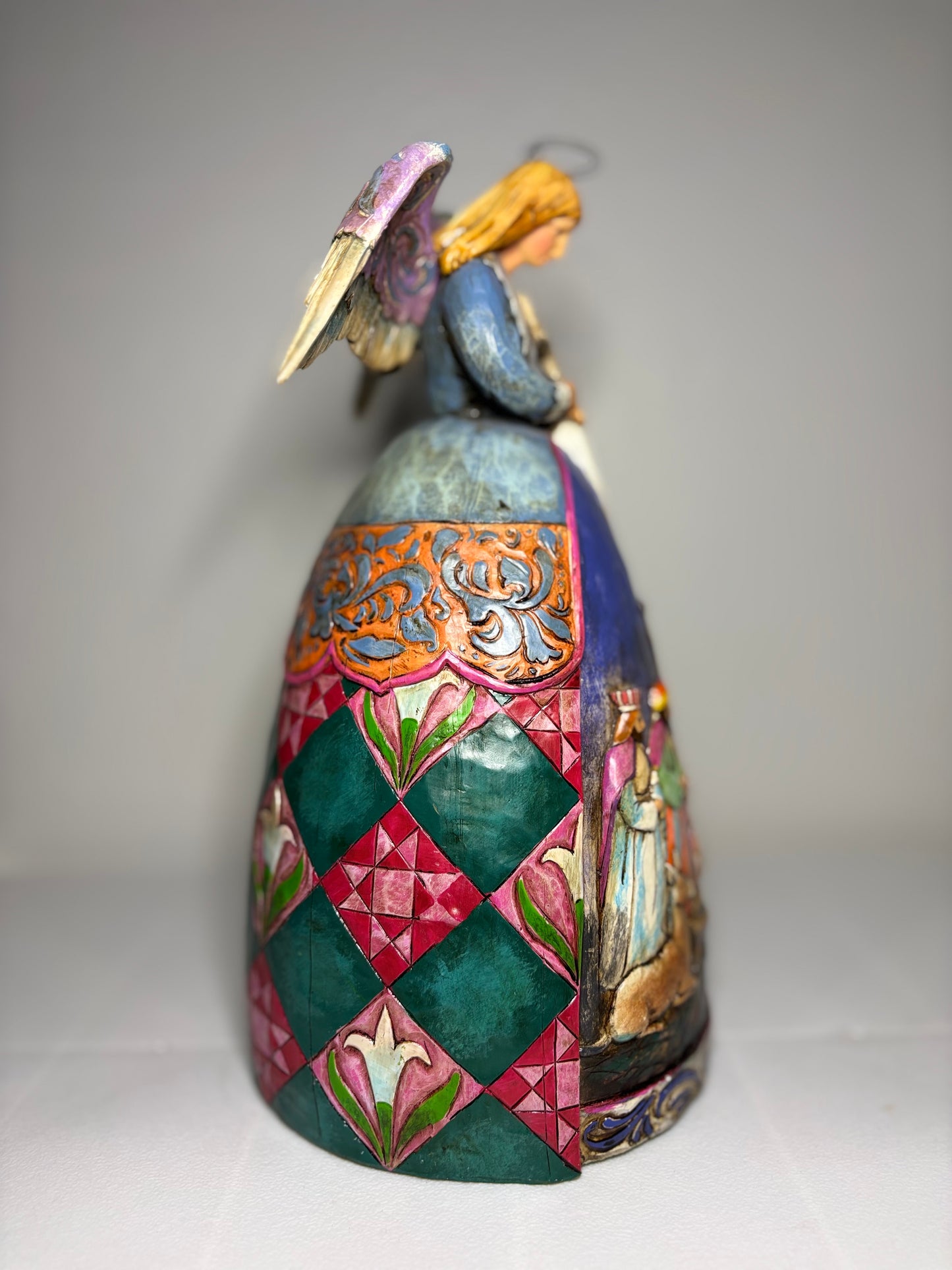 Jim Shore “A Star Shall Guide Us” Nativity Angel – Retired 11” Figurine