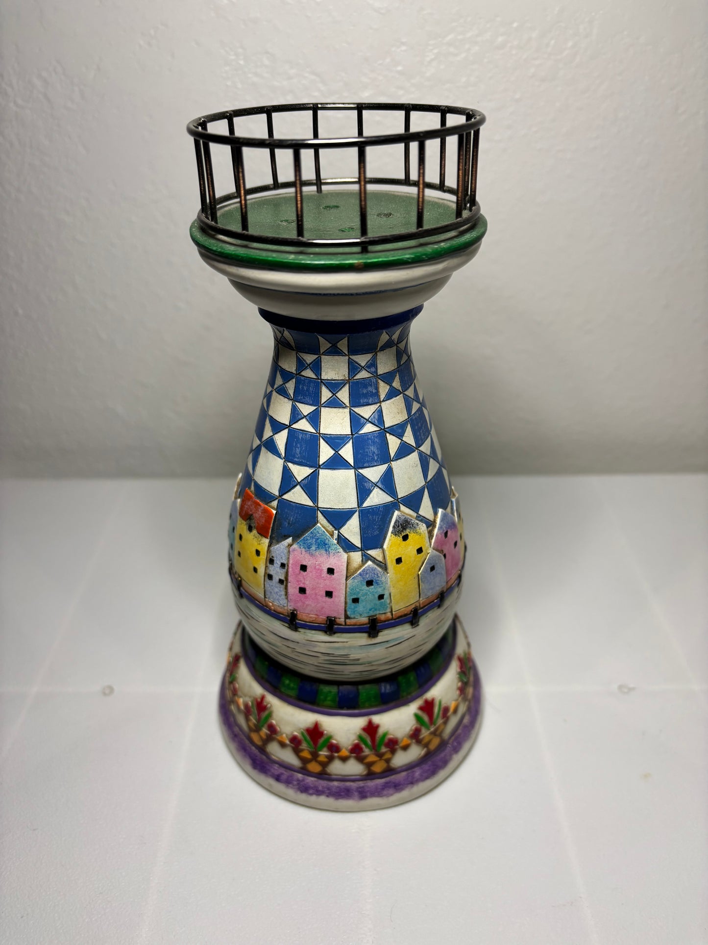 Jim Shore Coastal Lighthouse Figurine – Hand-Painted Seaside Village Scene