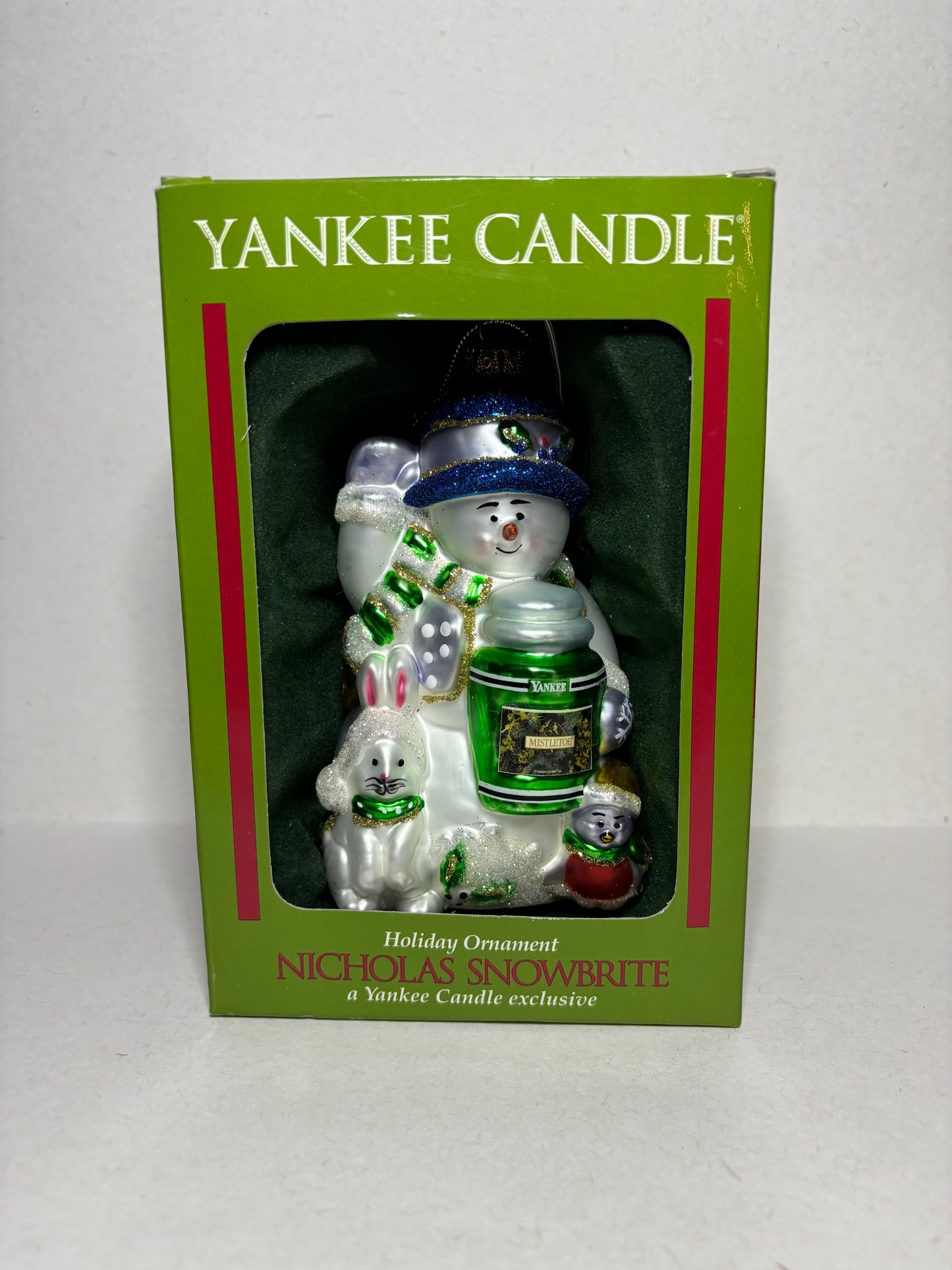 Yankee Candle Holiday Ornament "Nicholas Snowbrite"