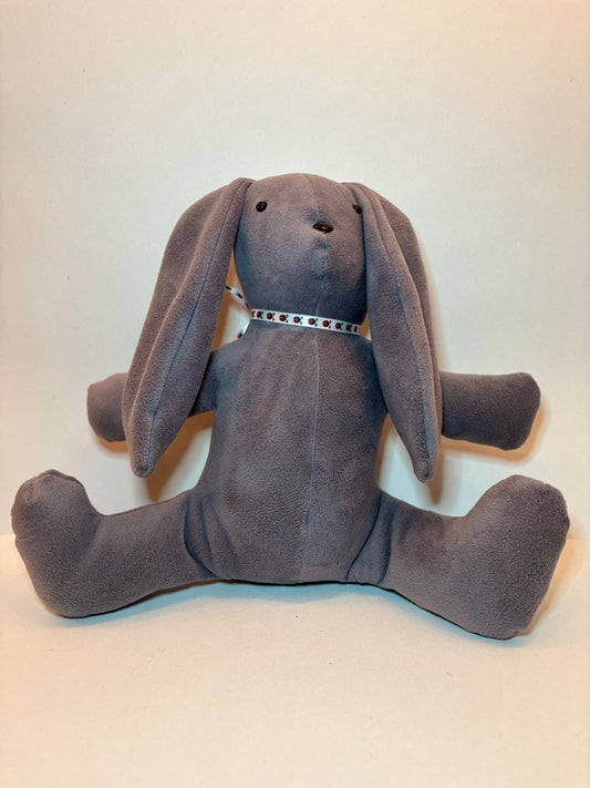 Shadow Bunny — Handmade 18" Plush Keepsake